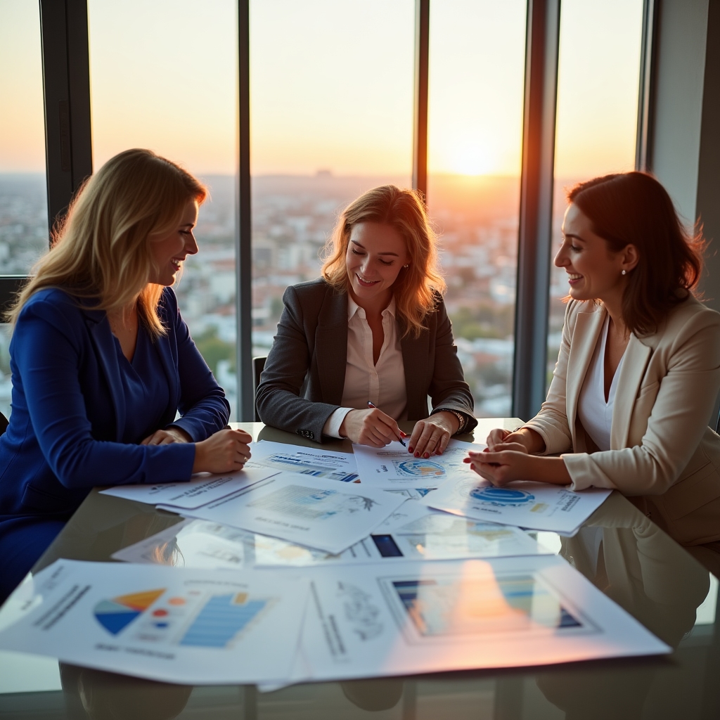 Tim stručnjaka koji razvija edukacijske materijale o financijama